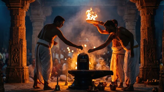 Mahakaleshwar Bhasma Aarti with Hindu Priests &ndash; Sacred Ujjain Ritual
