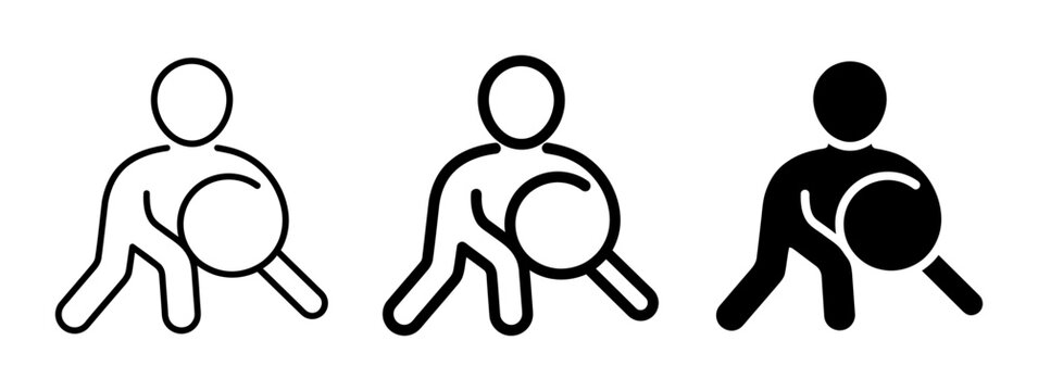 Table tennis icons, ping pong symbols, sports graphics, vector illustrations