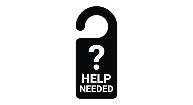 Help needed door hanger silhouette