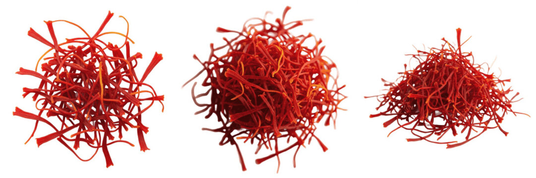 Red Chili Shreds Saffron Strands PNG Transparent Background - Hot Pepper Threads Premium Spice Seasoning Food Garnish Element