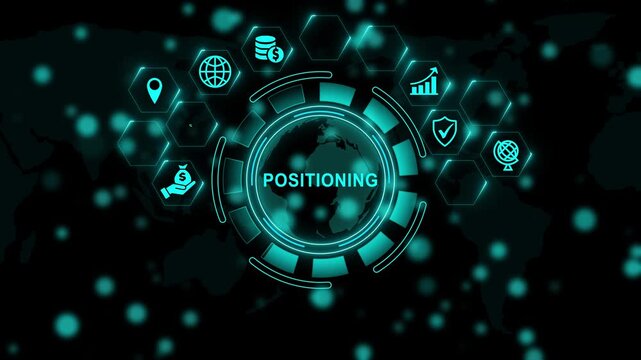 Positioning mapping for enhanced user experience, engagement, and conversion optimization. business concept, 4k video