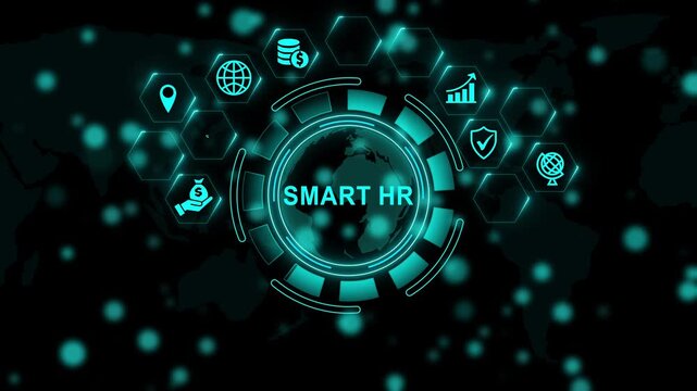 Smart hr mapping for enhanced user experience, engagement, and conversion optimization. business concept, 4k video