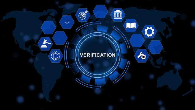 Verification displaying iterative enhancement rings, process evolution mapping, and precision operational refinement architecture for enterprise excellence. animation