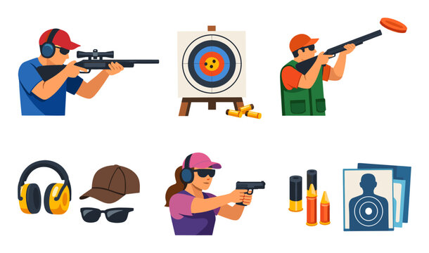 Clay Pigeon Vector Images – Browse 1,147 Stock Photos, Vectors 