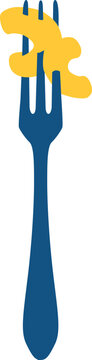 Gomiti Pasta Fork