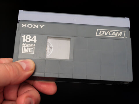 Sony DVCAM 184 Tape for Professional Video Recording