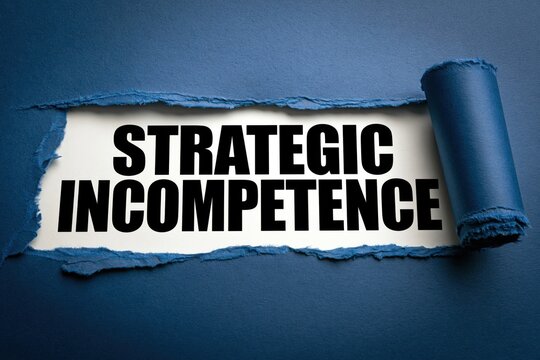Strategic Incompetence as a Tool for Task Avoidance