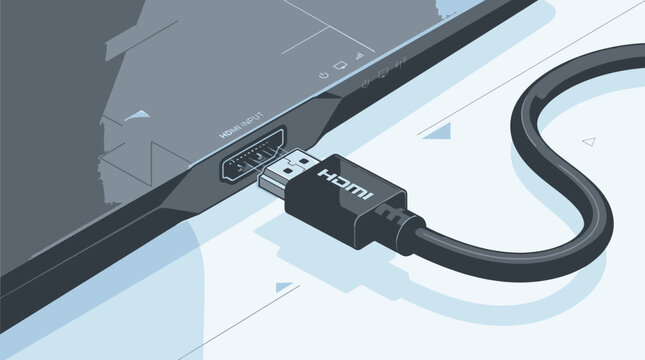 USB cable connected to laptop.
