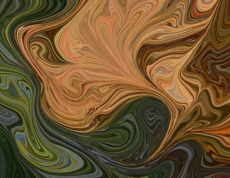 abstract background with liquify effect wallpaper art