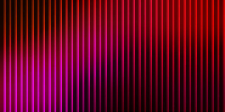 Ripple glass texture background, vertical ribbed gradient, soft blurred center. Modern abstract distortion surface