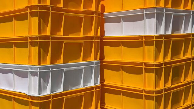Crates, containers for storing and transporting goods