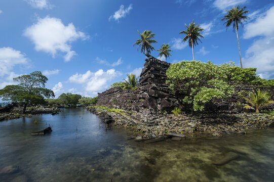 Ruins of the ancient city Nan Madol, Pohnpei, Caroline Islands, Micronesia, Central Pacific
