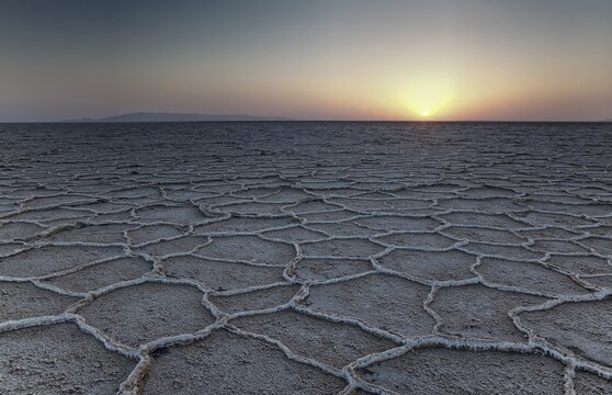 Dasht-e Kavir salt desert, Semnan, Iran