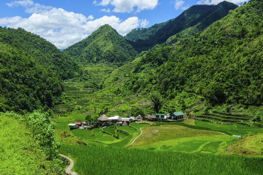 Bangaan in the rice terraces of Banaue, Northern Luzon, Philippines