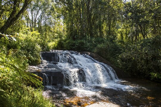 Mandala Falls on the Zomba Plateau, Malawi