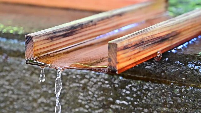 水盤舎の御浄め
