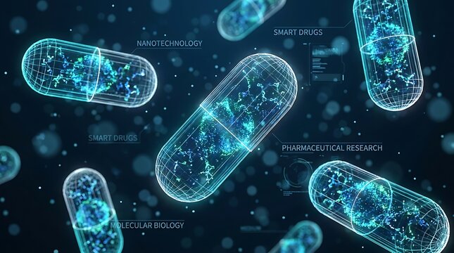 Konsep Nanoteknologi Canggih untuk Obat Cerdas dan Riset Farmasi dengan Molekul Digital