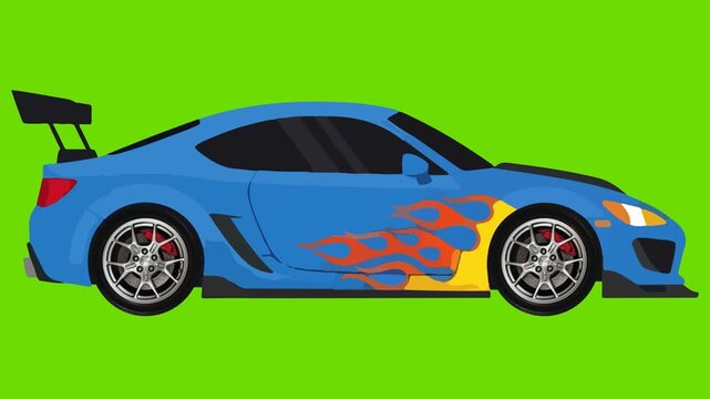 sport car vector