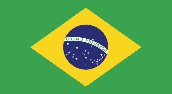 Brazil Flag - National Symbol, Patriotic Colors