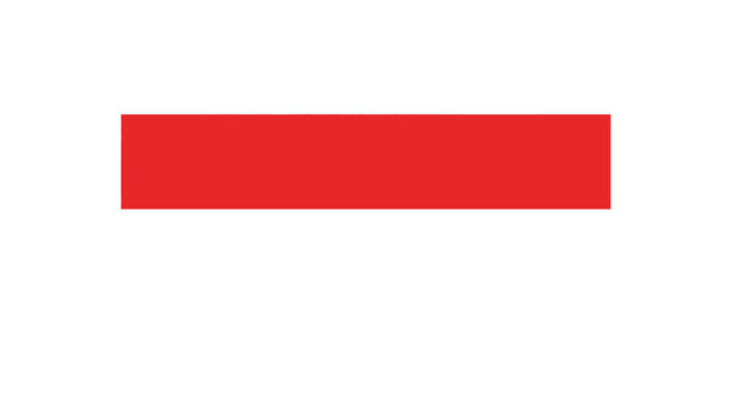 Bold Red Horizontal Bar on White Background