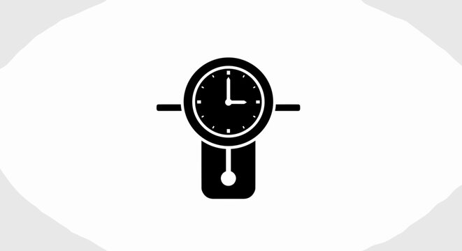 Stopwatch timer clock icon symbol.