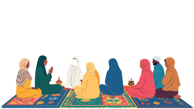 mosque illustration, grand mosque, blue mosque, islamic architecture, minaret illustration, dome mosque, muslim place of worship, islamic building, mosque vector, flat design mosque, cartoon mosque, e