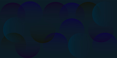 Obraz premium Abstract Neon Circles Background With Colorful Gradient Overlapping Bubbles,elemen trendy design