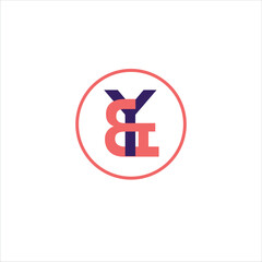 Obraz premium Abstract Letter C and E Monogram Logo Design in Modern Geometric Style