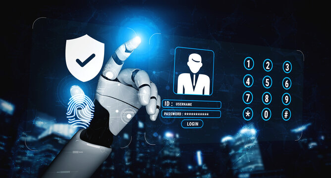 An AI based multi factor authentication system for digital security. Using AI with biometrics and PIN codes for secure user login. Motif