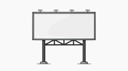 Obraz premium Blank Billboard for Advertisement