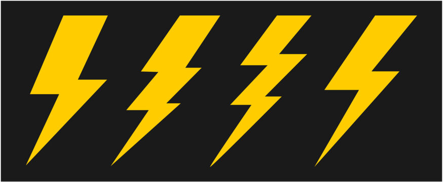 lighting thunder icon