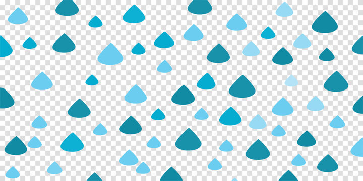 seamless pattern with drops of water.