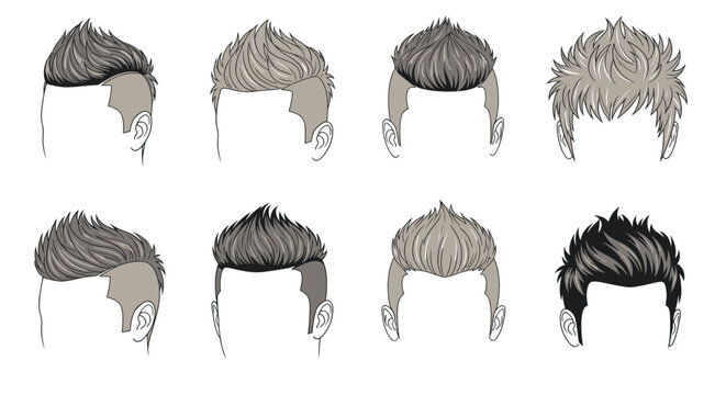 Collection of Modern Men's Hairstyles, Fade Cuts and Undercuts