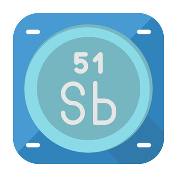 Antimony Vector Icon