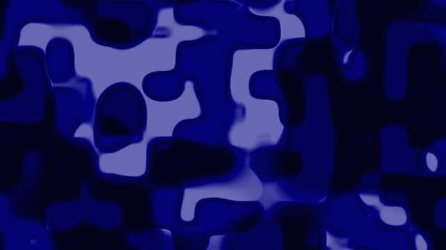Blue and black abstract camouflage pattern background for military or fashion designs, digital illustrations, or textile prints. Versatile and trendy.