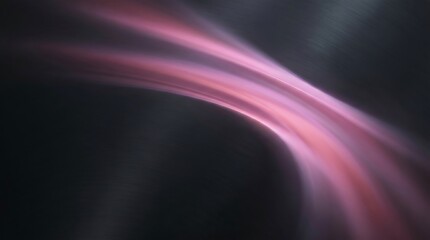 Fototapeta premium Dramatic Magenta Light Sweep on Dark Futuristic Background