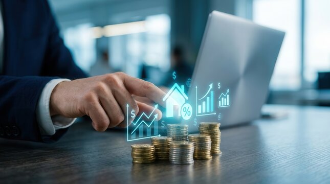 Smart money planning and passive income through digital economy property investments.