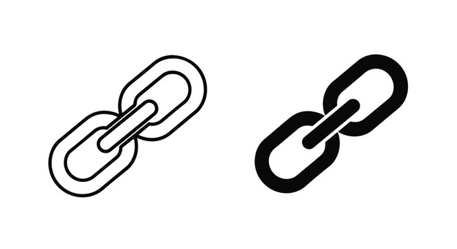 Metal Chain Link Icons