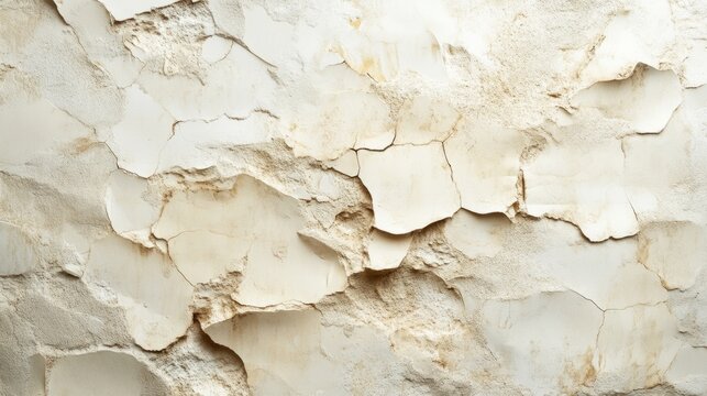 Neutral stone texture background with soft sandy gradients and plaster effect. generative ai