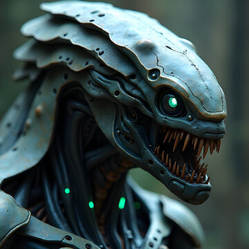 Predatory cybernetic lifeform