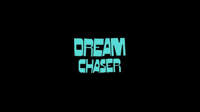 Dream Chaser A Vibrant Graphic Design Concept
