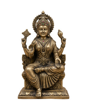 Maa Vaishnodevi, Katra idol in brass