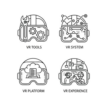 Virtual Reality Headset Technology Design.