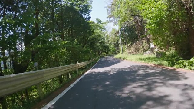 ロードバイク　車載映像