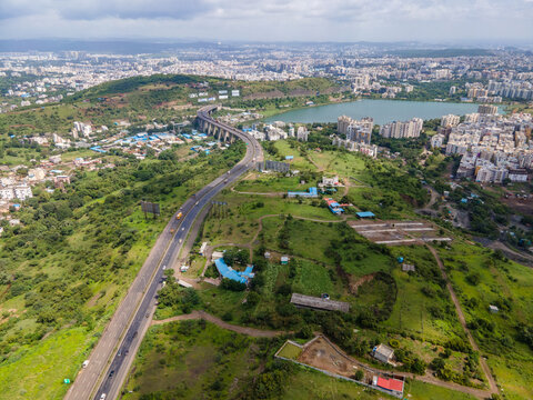 Jambhulwadi Lake katraj ,Pune ,maharashtra Landscape,
Pune Bangalore Highway Maharashtra