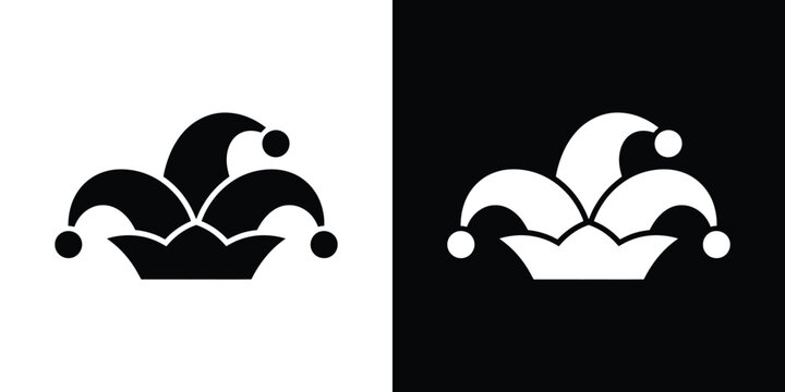 Black and white of a sleeping cat curled up in a circle cat silhouette