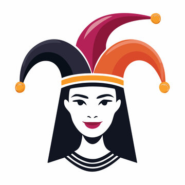 Jester Woman Portrait