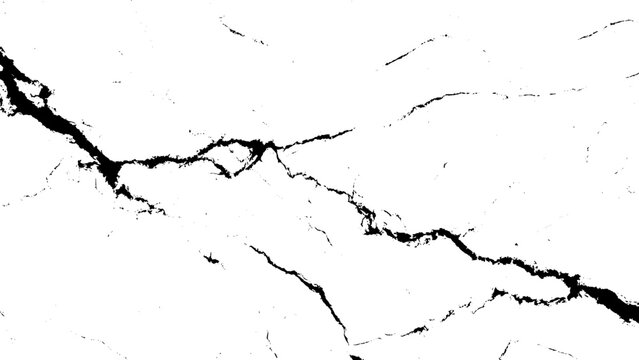 Marble texture with black veins on white background for design and decoration purposes