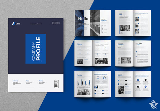 Company Profile Layout