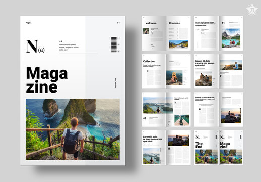 Simple Magazine Template